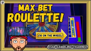 MAX BET ON FOBT ROULETTE! 13 FOBT Games Including Loads Of Volatile Slots!