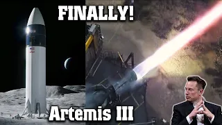 FINALLY! SpaceX Announced Starship Raptor Engine Tests for NASA Artemis III Moon Lander
