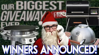ANNOUNCING THE WINNERS OF OUR BIGGEST GIVEAWAY EVER! | SAM THE COOKING GUY 4K