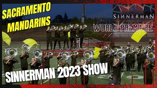 4K 🔥 #Sinnerman Sacramento Mandarins 2023 World Premiere Intro Drum  Bugle Corps #Mandarins23 #dci