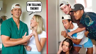 FIGHTING WITH DOOR LOCKED PRANK *backfired*