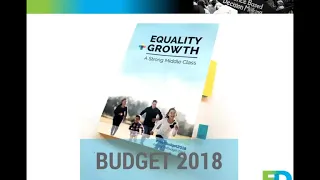 Budget 2019 Webinar - July 18 2018