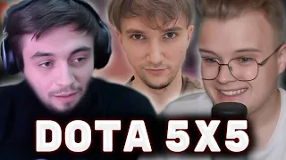 ШОУ МАТЧ DOTA 2 / СПОКОЙНИЧ, СЕРЕГА ПИРАТ, КАША, БАХА, ВИЧБЛЕЙД, МАФАНЯ