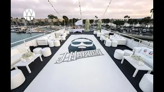 An All White Yacht Party for James Harden's Birthday