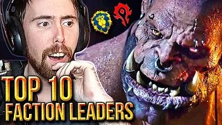 A͏s͏mongold Reacts To The "Top 10 Strongest Faction Leaders Based on Lore in WoW" | By Hirumaredx