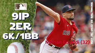 Nathan Eovaldi's complete game | May 28, 2022 | MLB highlights