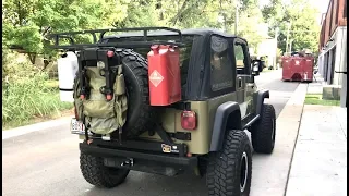 DIY OVERLAND | $50 Jeep Wrangler TJ Cargo Rack