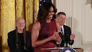 The First Lady Speaks at the White House "Salute to the Troops" Workshop