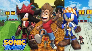 Sonic Dash (iOS) - Pirate Sonic vs. Captain Shadow vs. Bongo