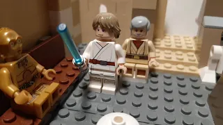 Люк получает световой меч Энакина/Luke receives a lightsaber from Anakin