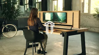 NIEUW Thuiswerktafel 2.0 product video |  Industriële tafel en thuiswerk bureau in één