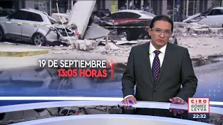 Otro sismo sacude a México el 19S | Ciro Gómez Leyva | Programa Completo 19/septiembre/2022