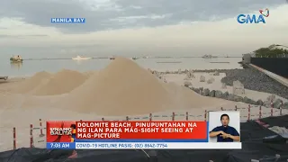 Dolomite beach, pinupuntahan na ng ilan para mag-sight seeing at mag-picture | UB