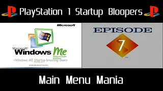 PlayStation 1 Startup Bloopers 7: "Main Menu Mania"