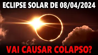 'ESTOQUEM ALIMENTOS, ÁGUA E COMBUSTÍVEIS' ALERTA GOVERNO DOS EUA SOBRE O ECLIPSE SOLAR DE 08/04/2024