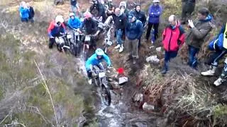 Scottish six day trial Emma Bristow kickstarts