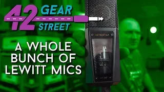 My Lewitt Mics and the MTP440 for 42 Gear Street #42GSone