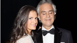 Andrea Bocelli and beautiful wife Veronica start of un amore cosi grande 🕺  💃 🕺#shortsvideo