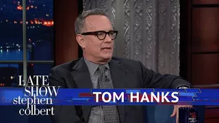 Tom Hanks And Stephen Argue Christmas Tree Technique
