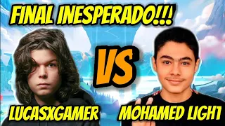 LucasxGamer vs Mohamed Light, partida dos melhores do mundo no clash royale com um final inesperado.