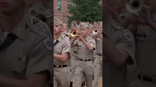 Fightin’ Texas Aggie Band steps off - Family weekend 2023. #aggieband #tamu #shorts