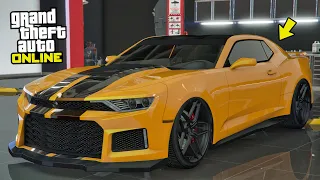 Declasse Vigero ZX (Chevrolet Camaro ZL1) - GTA 5 Online DLC Vehicle Customization