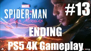 SPIDER-MAN MILES MORALES PS5 Walkthrough Gameplay Part 12 (Ending) Final Boss Fight NO COMMENTARY