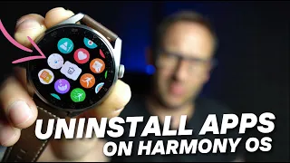 How to Uninstall Apps on Huawei Watch 3 with HarmonyOS ⌚