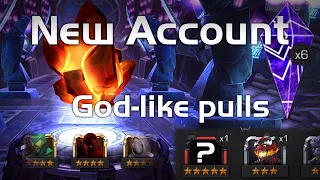 New Account - Early Godlike Pulls + First 5⭐ | MCOC