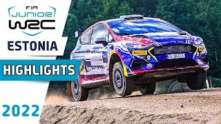 WRC Rally Highlights : WRC Rally Estonia 2022 : Junior WRC Friday