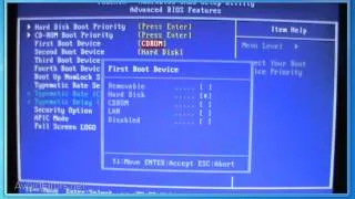 How To Change First Boot Device in BIOS to Boot From CD/DVD