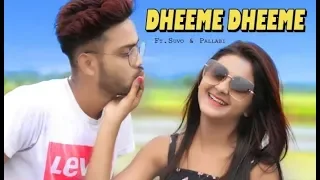 Dheeme Dheeme  - Tony Kakkar  ft. Neha Sharma |   Dheeme Dheeme Song |  Cute Love Story