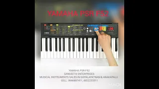 YAMAHA PSR F52 KEYBOARD BEST LEARNING KEYBOARD