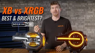 21+ Bronco Morimoto XB vs XRGB Headlights | Review