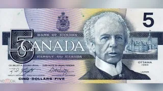 Канада банкноты из линейки 1986-2001 серия птицы Канады. (Северная Америка)
