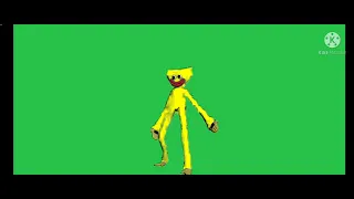 Green Screen Golden Huggy Wuggy