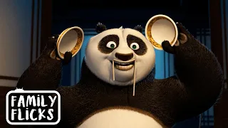 Po Impersonates Shifu | Kung Fu Panda (2008) | Family Flicks