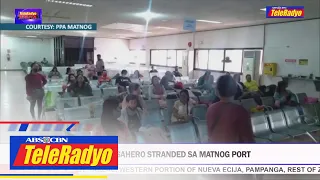 Halos 1K pasahero stranded sa Matnog Port | TeleRadyo Balita (26 Sept 2022)