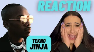 Tekno made me cry from his Jinja 😂🥺/ Tekno - Jinja / Just Vibes Reaction