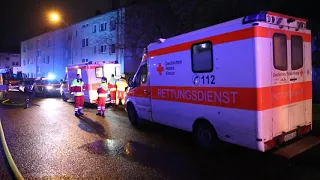 Alsfeld: Brände in zwei Mehrfamilienhäusern