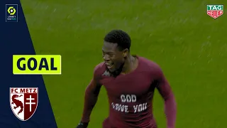 Goal Aaron LEYA ISEKA (90' - FC METZ) OLYMPIQUE LYONNAIS - FC METZ (0-1) 20/21