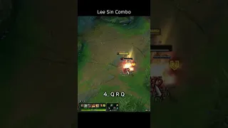 How to do Lee Sin's ultimate combo