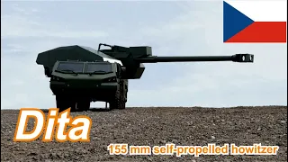 Dita 155 mm self propelled howitzer