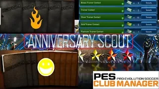 Pes Club Manager SUPER ANNIVERSARY SCOUT FEATURING 2 PLAYERS 7★ GUARANTEED !!! #234