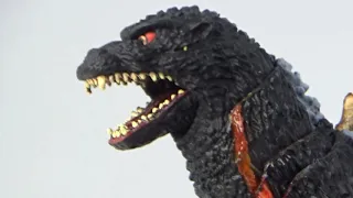 S.H. MonsterArts Godzilla 1995  Review モンスターアーツ　ゴジラ1995