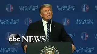 Trump on no deal with North Korea: 'Sometimes you have to walk'