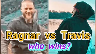 Ragnar Lothbrok vs Travis Fimmel 🧡 🤽 || Who wins ? Vikings or Travla Beer 🧡🇦🇺 🦘