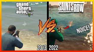 GTA 5 VS SAINTS ROW 2022 || ULTIMATE Face-off 🔥