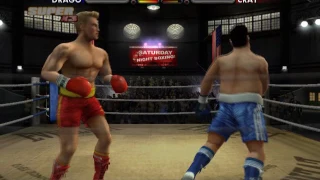 Rocky legends (PS2) Ivan Drago vs Bob Cray (Career Ivan Drago)