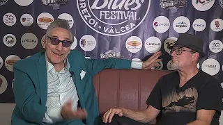 Rick Estrin interview at Open Air Blues Festival Brezoi - Vâlcea / Romania